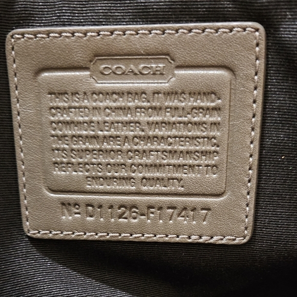 Coach Snakeskin Patterned Women's Bag - Picture 14 of 14